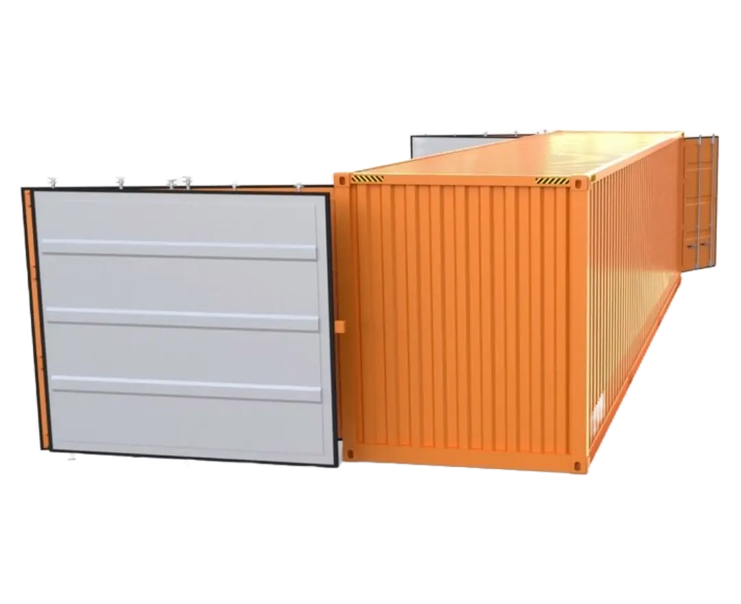 Container con abertura lateral 40pies HC Open Side con 2 puertas - Imagen 6