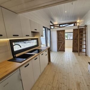 Tiny House con Loft — Casa Móvil sobre Ruedas, Nueva