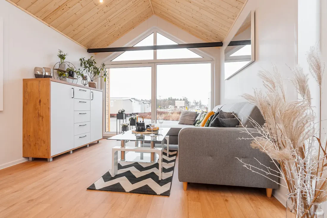 Casa Móvil T2 GABANA – 35 m² con Altillo – Estilo Cabaña Nórdica - Imagen 3