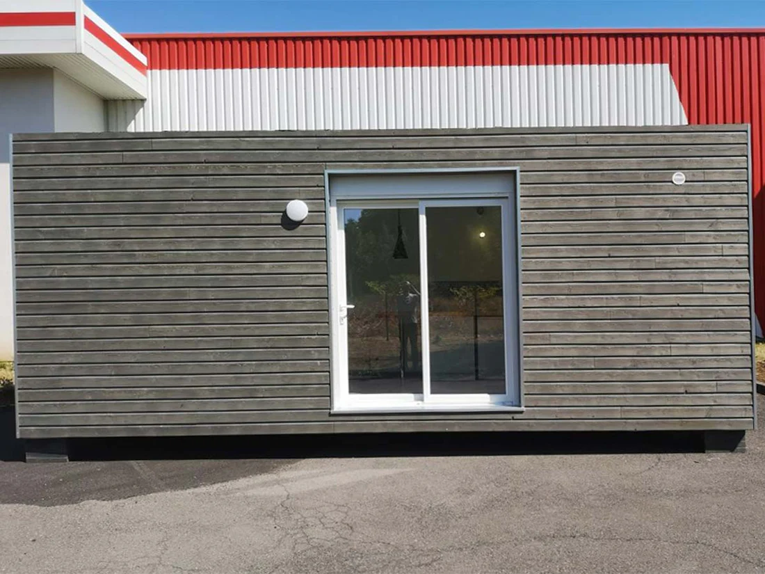 Tiny' Cube STEELWOOD – 20 m² – Estudio Todo en Uno