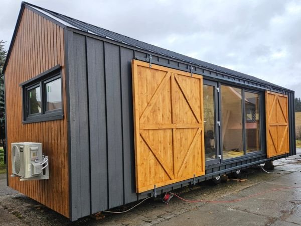 Casa Móvil 10 × 3,5 m – 35 m² – Planta con 2 Dormitorios y Salón - Imagen 12