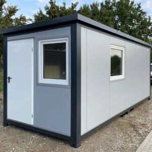 Contenedor Oficina 6,00 x 2,40 m con Baño y Cocina