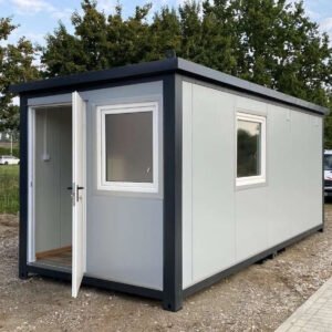 Contenedor Oficina 6,00 x 2,40 m con Baño y Cocina
