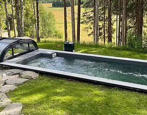 Piscina Contenedor Nueva con Cubierta Premium, 6,2 m x 2,5 m