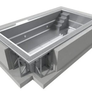 Piscina de Acero Inoxidable Pool Expert, 3x6x1,34 m