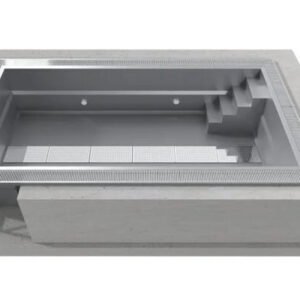 Piscina de Acero Inoxidable Pool Expert, 3x6x1,34 m