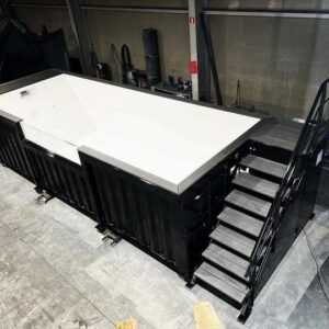 Piscina Contenedor Negra de 6 m