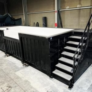 Piscina Contenedor Negra de 6 m