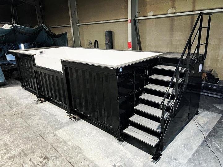 Piscina Contenedor Negra de 6 m