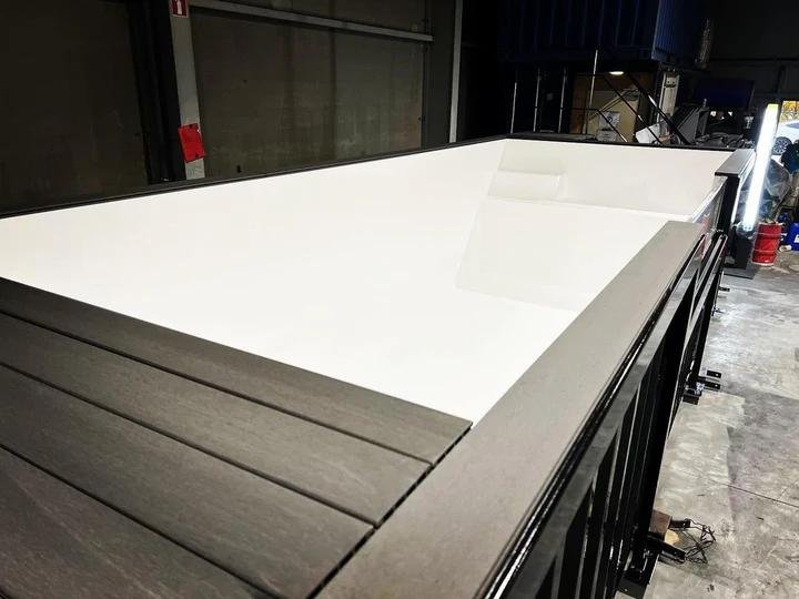 Piscina Contenedor Negra de 6 m - Imagen 5