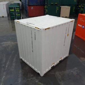 Contenedor Marítimo High Cube de 10 Pies Blanco - Nuevo