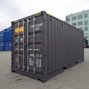 Contenedor High Cube 20 Pies Apertura Lateral Gris Nuevo