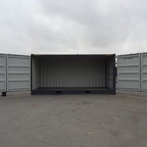 Contenedor High Cube 20 Pies Apertura Lateral Gris Nuevo