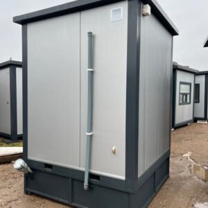 Módulo Sanitario 2,00 x 2,00 m con Inodoro, Lavabo y Ducha