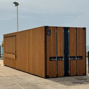 Contenedor Tienda (Puesto de Comida - Oficina - Kiosco)