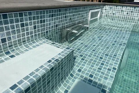 Piscina Contenedor de 20 Pies, Gris Antracita, con Función Jet-Swim - Imagen 2