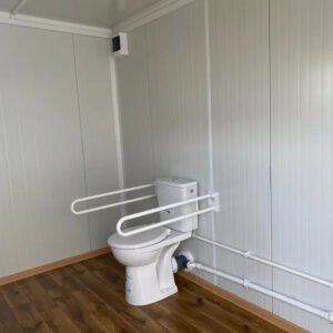 Módulo Sanitario Adaptado para Personas con Movilidad Reducida, con Rampa (Ref: 3907)