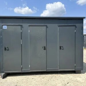 Contenedor Sanitario con 3 Cabinas (Ref: S2107)