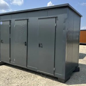 Contenedor Sanitario con 3 Cabinas (Ref: S2107)