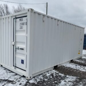 Contenedor Marítimo de 20 Pies con Tres Puertas - Nuevo