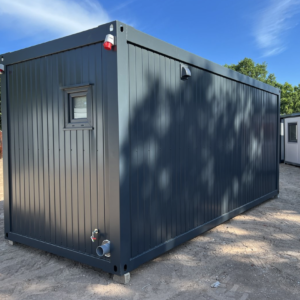 Contenedor Vivienda 6,00 x 2,44 m con Cocina, WC y Ducha