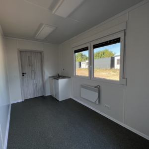 Contenedor Vivienda 6,00 x 2,44 m con Cocina, WC y Ducha