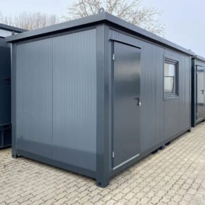 Contenedor de Oficina 5x2,4 m - Módulo Prefabricado con Aislamiento