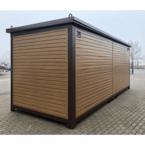 Contenedor de Oficina 6 x 2,40, Color Madera